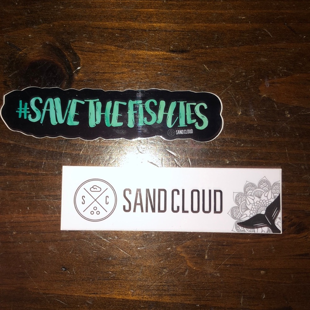 Sand Cloud Stickers